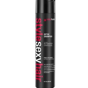 SexyHair Detox Shampoo With Activated Charcoal 10.1oz